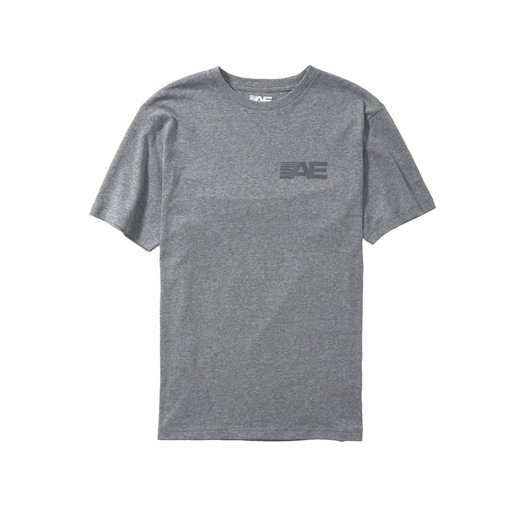 เสื้อยืดผู้ชาย G Intl Puff Active Set In Tee - Cvc Faux Hthr+Seriously Soft Wash
