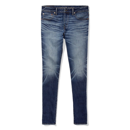 กางเกงยีนส์ผู้ชาย Medium Clean Skinny Fit
