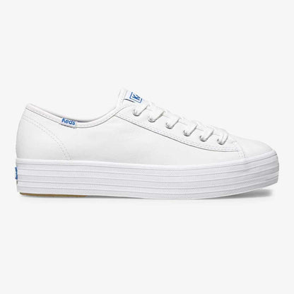 รองเท้าผ้าใบหนัง ผู้หญิง รุ่น Triple Kick Leather