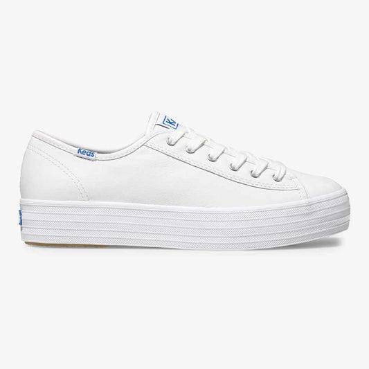 รองเท้าผ้าใบหนัง ผู้หญิง รุ่น Triple Kick Leather