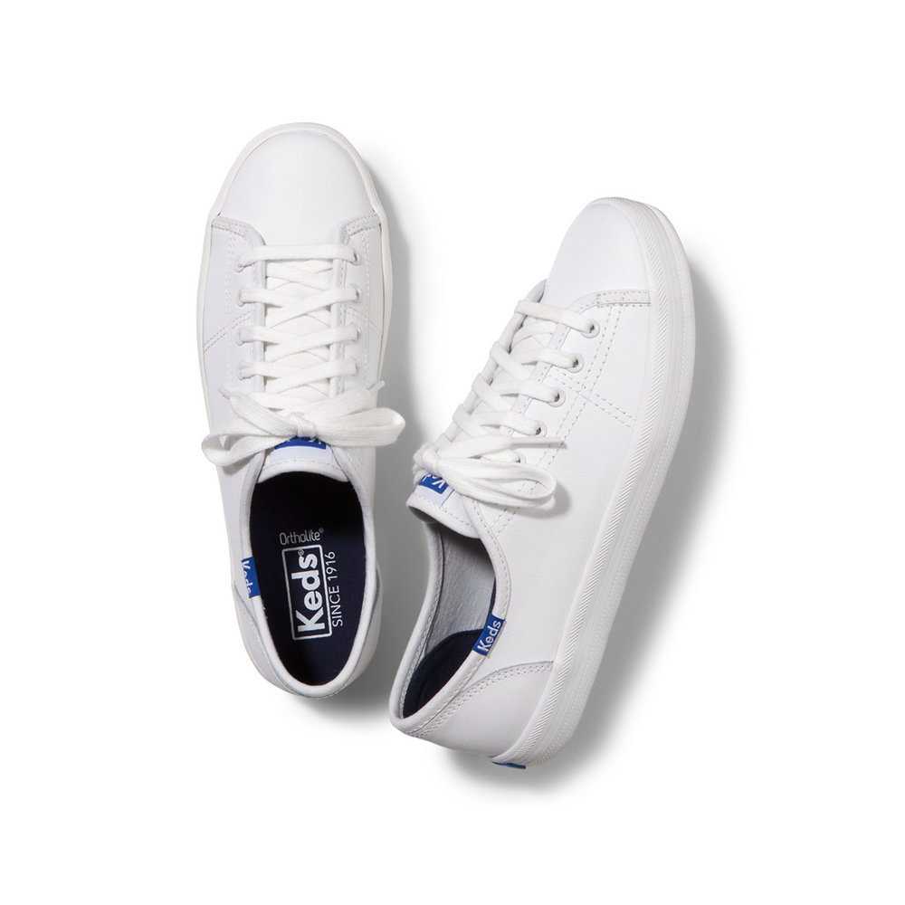 รองเท้าผ้าใบหนัง ผู้หญิง รุ่น Kickstart Leather