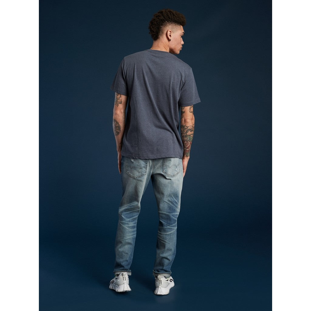 เสื้อยืดผู้ชาย G Active Set In Tee-Cvc Faux Hthr+Seriously Soft Wash