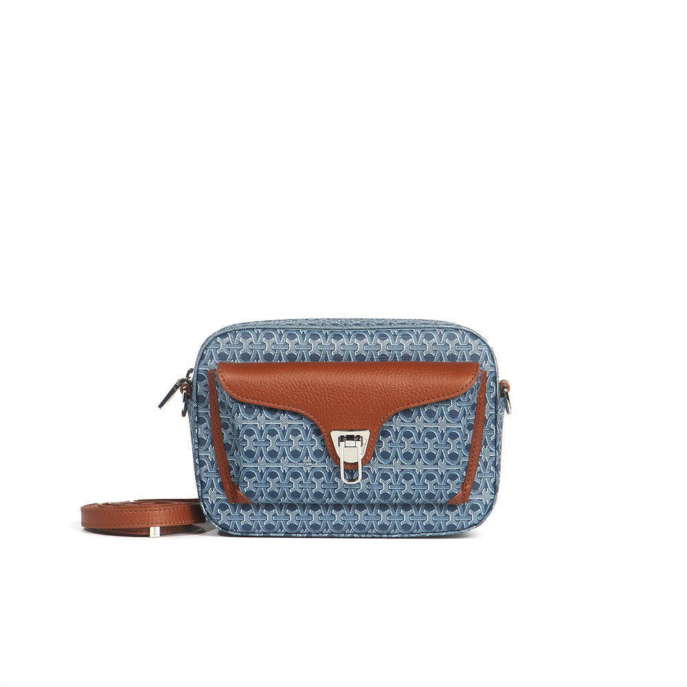 กระเป๋าสะพายผู้หญิง รุ่น Beat Denim Coated Monogram