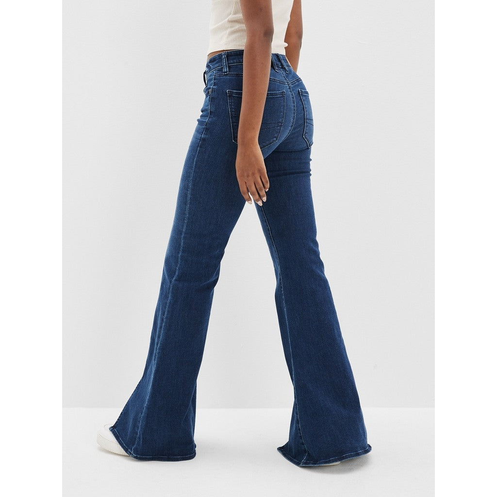 กางเกงยีนส์ผู้หญิง Festival Flare Jeans