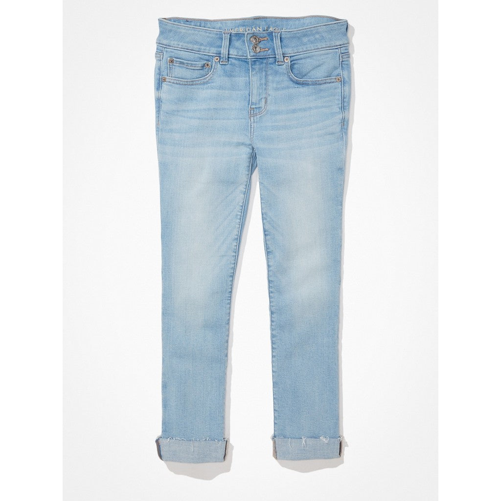 กางเกงยีนส์ผู้หญิง Artist Crop Jeans