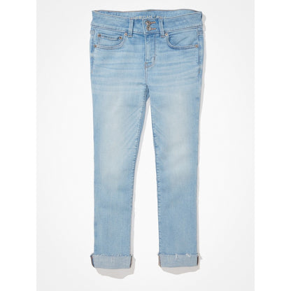 กางเกงยีนส์ผู้หญิง Artist Crop Jeans