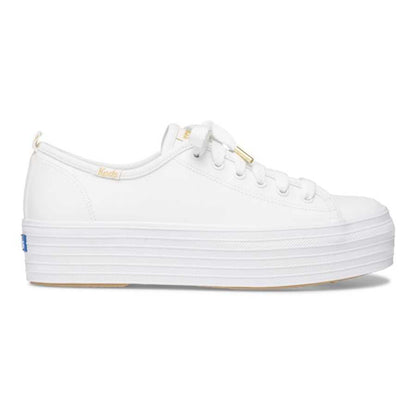รองเท้าผ้าใบหนัง ผู้หญิง รุ่น Triple Up Leather