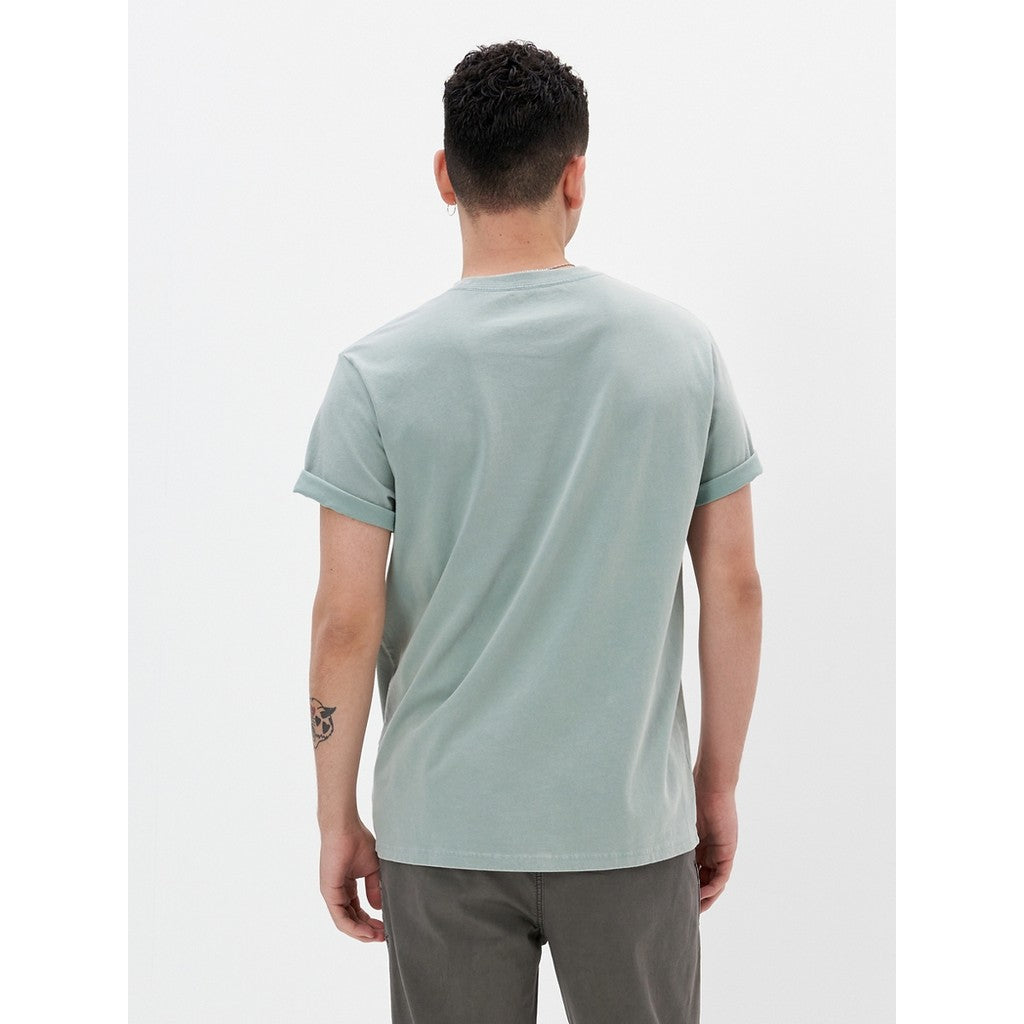 เสื้อยืดผู้ชาย Ss Football With Curved Hem