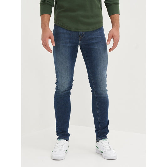 กางเกงยีนส์ผู้ชาย Dark Clean Skinny Fit