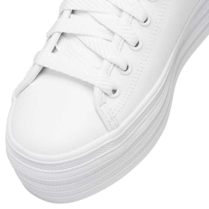 รองเท้าผ้าใบหนัง ผู้หญิง รุ่น Triple Up Leather