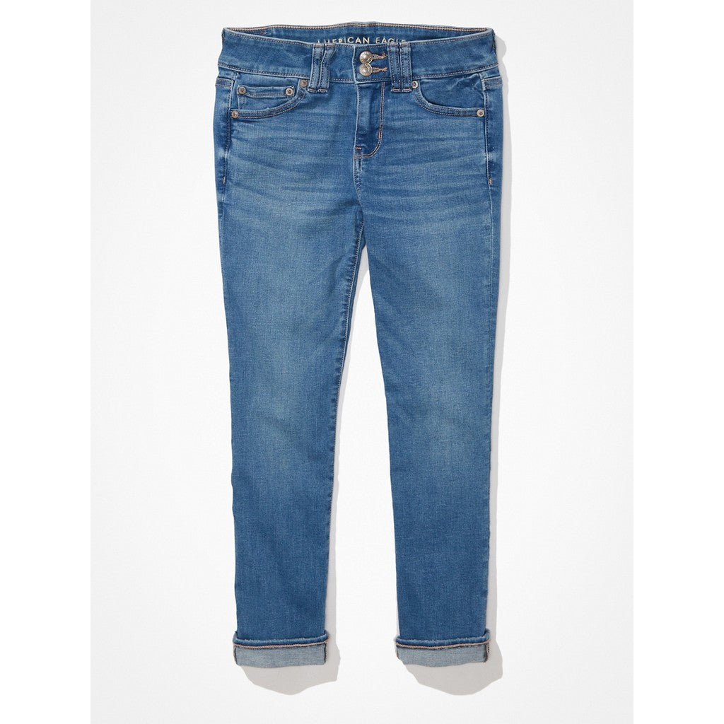 กางเกงยีนส์ผู้หญิง Artist Crop Jeans