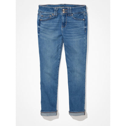 กางเกงยีนส์ผู้หญิง Artist Crop Jeans