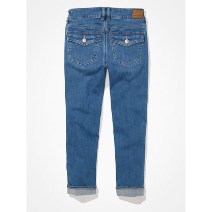 กางเกงยีนส์ผู้หญิง Artist Crop Jeans