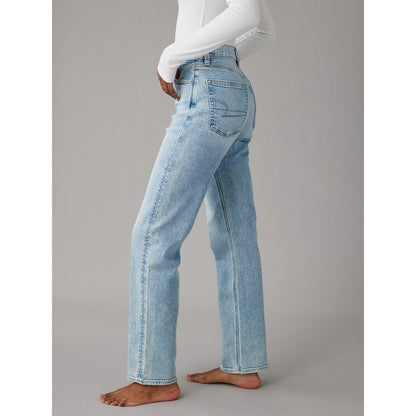 กางเกงยีนส์ผู้หญิง Highest Rise 90S Boyfriend Jeans