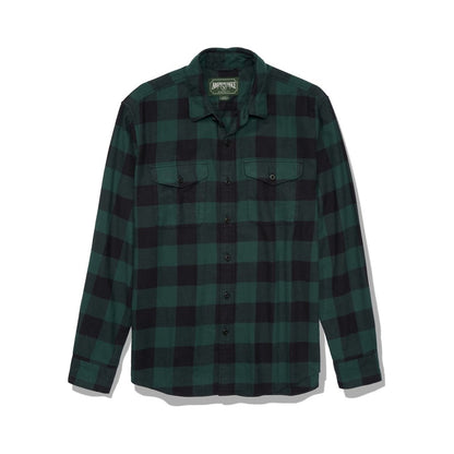 เสื้อเชิ้ตผู้ชาย Intl Chad Buffalo Plaid Lightweight Flannel