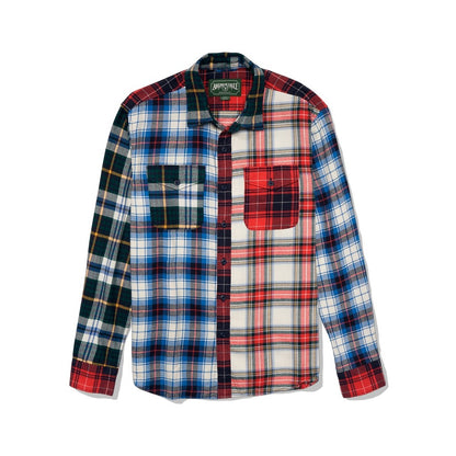 เสื้อเชิ้ตผู้ชาย Intl Pattern Block Lightweight Flannel