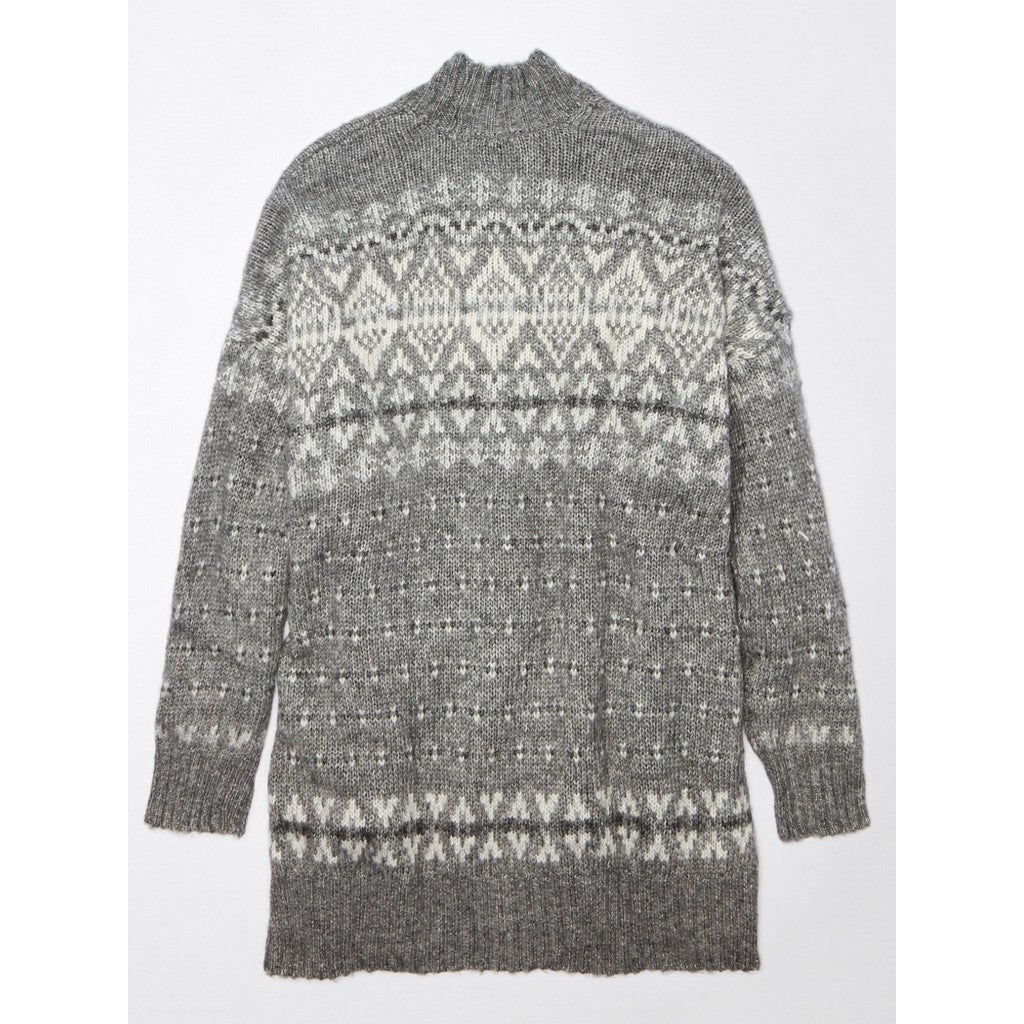 เสื้อคาร์ดิแกนผู้หญิง 1112 Fair Isle Non Closure Cardi