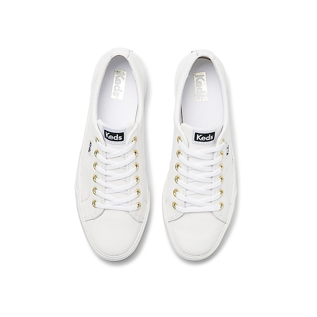 รองเท้าผ้าใบหนัง ผู้หญิง รุ่น Jump Kick Duo Leather