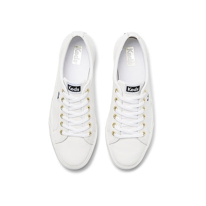รองเท้าผ้าใบหนัง ผู้หญิง รุ่น Jump Kick Duo Leather