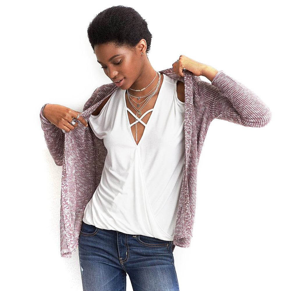 Shirttail Cardigan