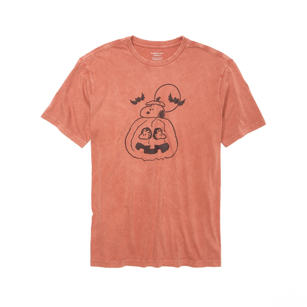 เสื้อยืดผู้ชาย G Snoopy Halloween 3Rd Party Ss Set In Tee