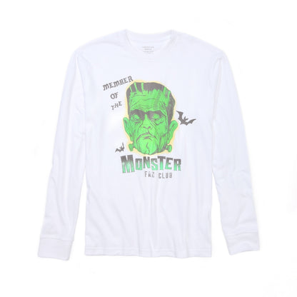 เสื้อยืดผู้ชาย G Frankenstein Halloween 3Rd Party Ls Set In Tee