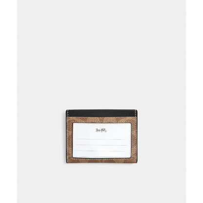 กระเป๋าใส่บัตรผู้ชาย รุ่น Slim Id Card Case In Signature Canvas