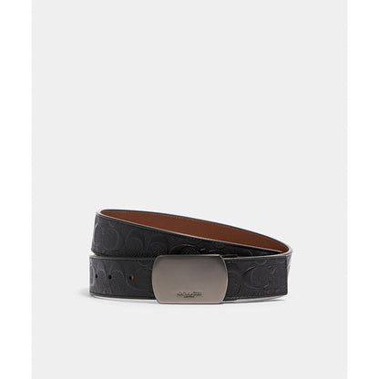 เข็มขัดผู้ชาย รุ่น Plaque Buckle Cut-To-Size Reversible Belt, 38Mm