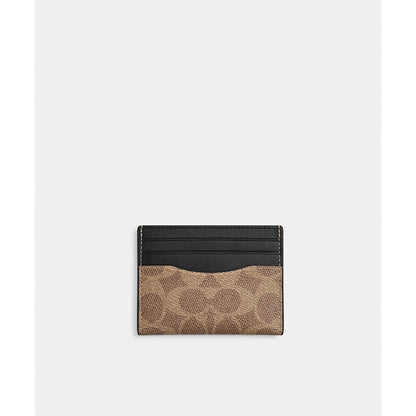 กระเป๋าใส่บัตรผู้ชาย รุ่น Slim Id Card Case In Signature Canvas