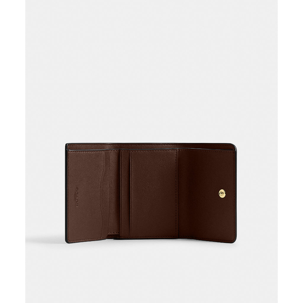กระเป๋าสตางค์ผู้หญิง รุ่น Card Holder Wallet In Blocked Signature Canvas