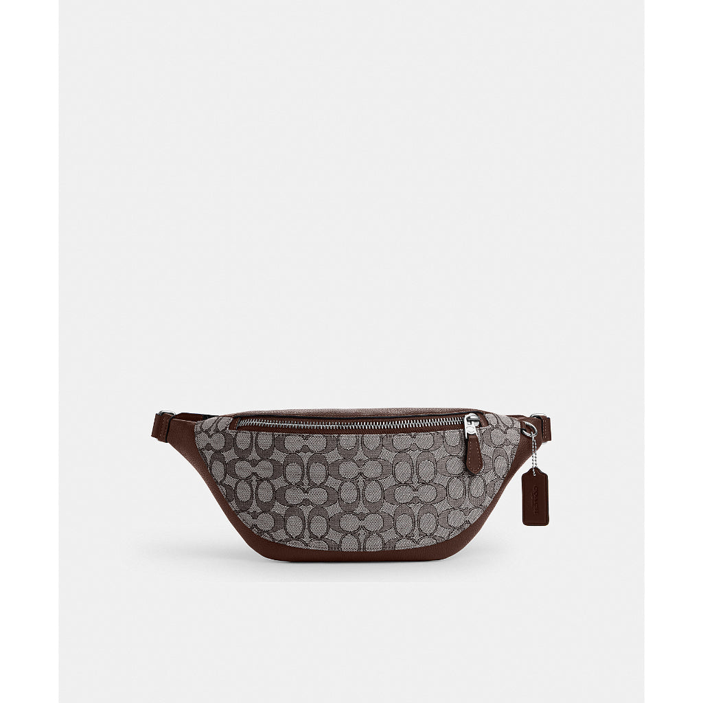 กระเป๋าคาดอกผู้ชาย รุ่น Warren Belt Bag In Signature Jacquard