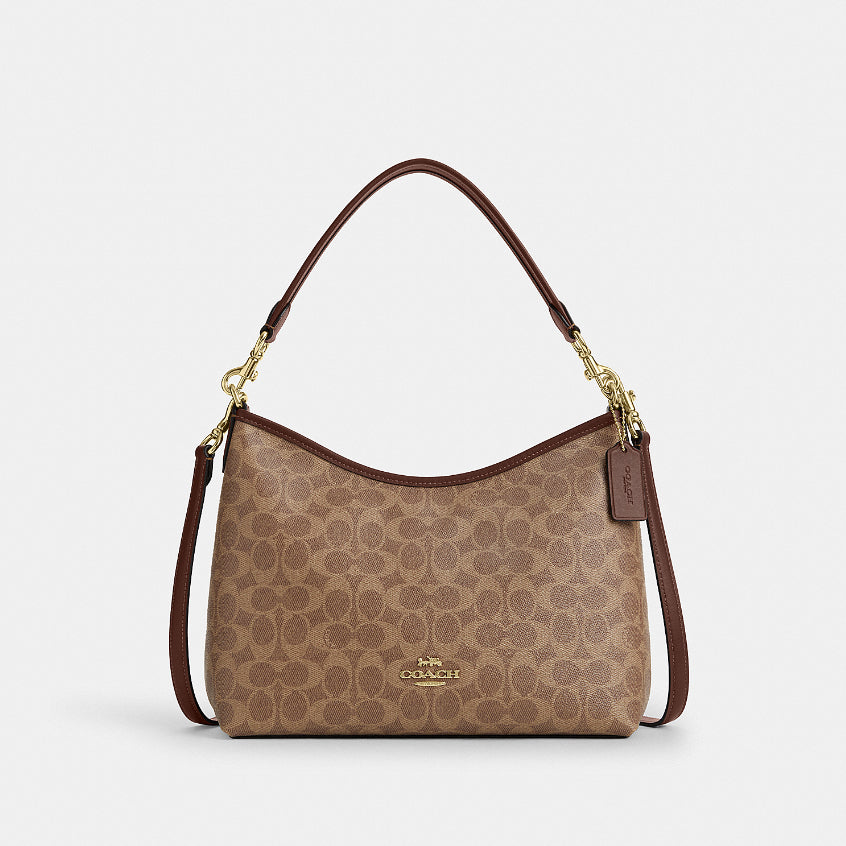 กระเป๋าสะพายผู้หญิง รุ่น Laurel Shoulder Bag In Signature Canvas