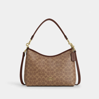 กระเป๋าสะพายผู้หญิง รุ่น Laurel Shoulder Bag In Signature Canvas