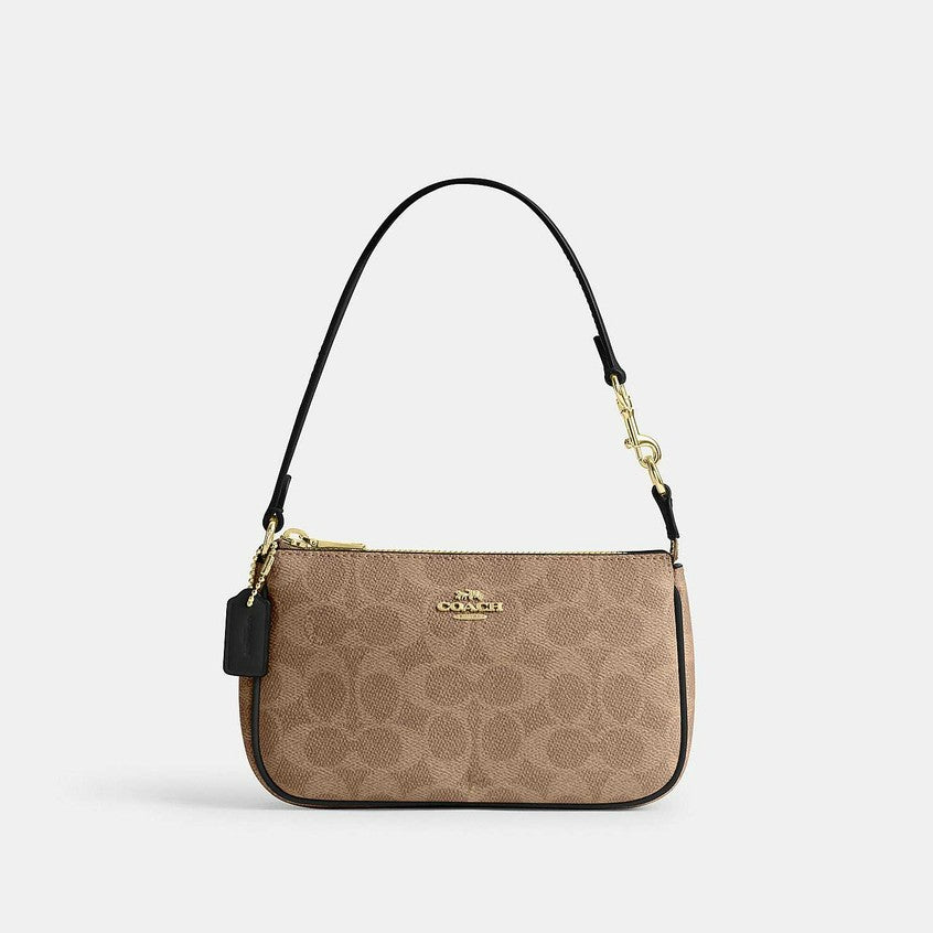 กระเป๋าคล้องมือผู้หญิง รุ่น Nolita 19 In Signature Canvas