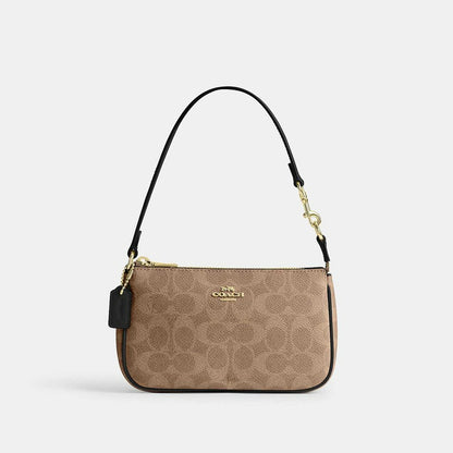 กระเป๋าคล้องมือผู้หญิง รุ่น Nolita 19 In Signature Canvas