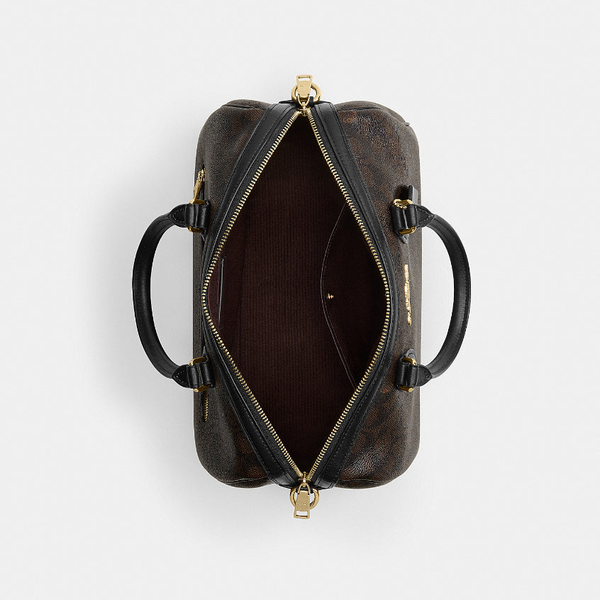 กระเป๋าถือผู้หญิง รุ่น Rowan Large Satchel Bag In Signature Canvas