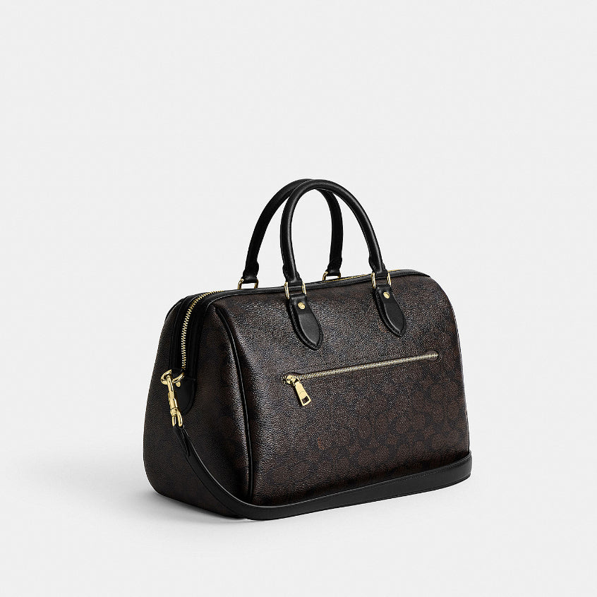 กระเป๋าถือผู้หญิง รุ่น Rowan Large Satchel Bag In Signature Canvas
