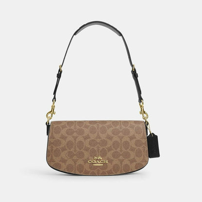 กระเป๋าสะพายผู้หญิง รุ่น Andrea Shoulder Bag In Signature Canvas