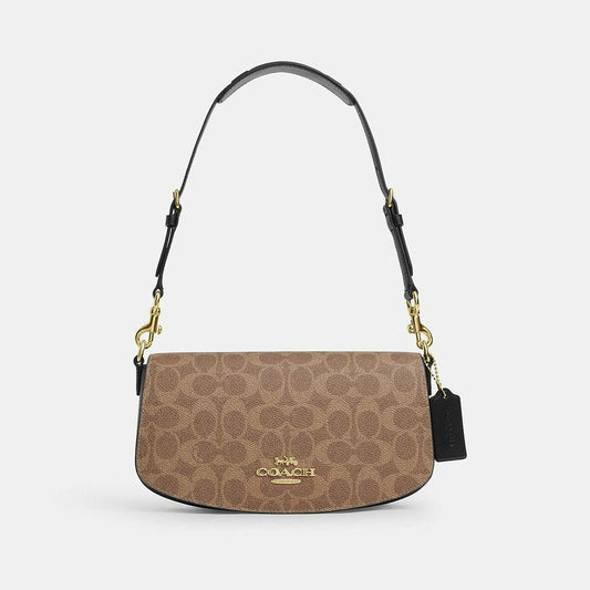 กระเป๋าสะพายผู้หญิง รุ่น Andrea Shoulder Bag In Signature Canvas