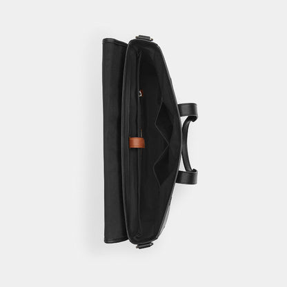 กระเป๋าใส่เอกสารผู้ชาย รุ่น Sullivan Portfolio Brief In Signature Canvas