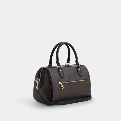 กระเป๋าถือผู้หญิง รุ่น Rowan Satchel Bag In Signature Canvas