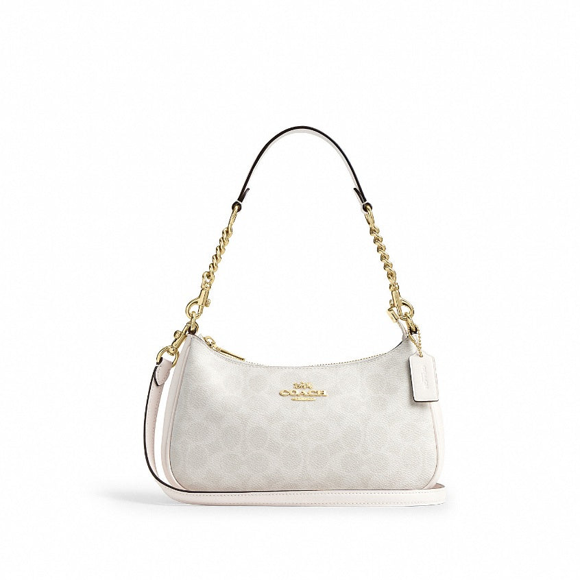กระเป๋าสะพายผู้หญิง รุ่น Teri Shoulder Bag In Signature Canvas