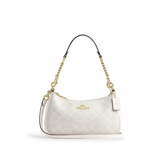 กระเป๋าสะพายผู้หญิง รุ่น Teri Shoulder Bag In Signature Canvas