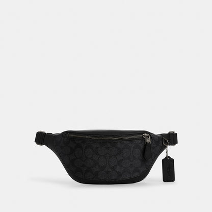 กระเป๋าสะพายข้างผู้ชาย รุ่น Warren Mini Belt Bag In Signature Canvas
