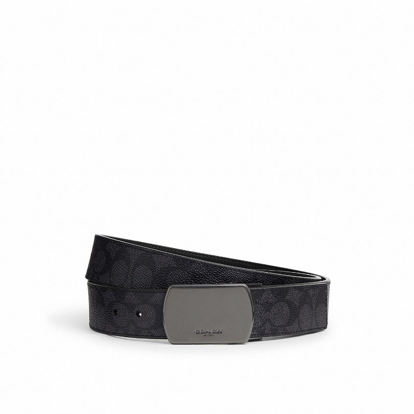 เข็มขัดผู้ชาย รุ่น Plaque Buckle Cut-To-Size Reversible Belt, 38Mm