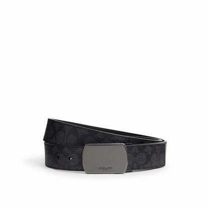 เข็มขัดผู้ชาย รุ่น Plaque Buckle Cut-To-Size Reversible Belt, 38Mm