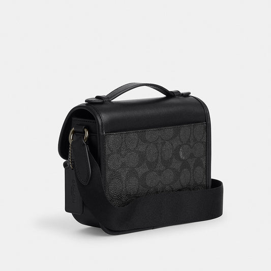 กระเป๋าสะพายข้างผู้ชาย รุ่น Racer Crossbody in Signature Canvas