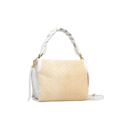 กระเป๋าถือผู้หญิง รุ่น Boheme Bicolor Straw