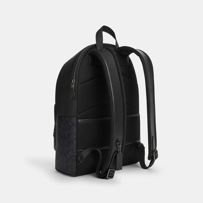 กระเป๋าเป้ผู้ชาย รุ่น West Backpack In Signature Canvas