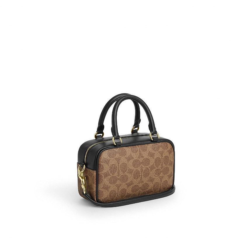 กระเป๋าสะพายข้างผู้หญิง รุ่น Satchel Crossbody Bag In Signature Canvas